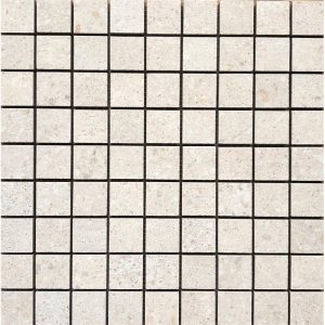 Dutch Design Beton Mosaico Bianco 30X30