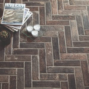 Borgata Dark Brick 6,6X25