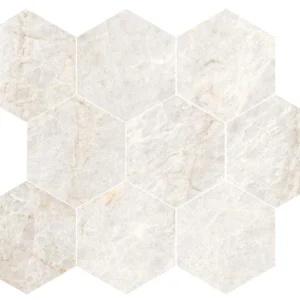 Terralina Taj Mahal Linen Mosaico Esagoni Nat. 26X30 cm