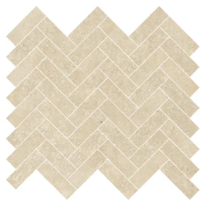 Terralina Nereidi Ecru Herringbone 33.5X33.5 cm